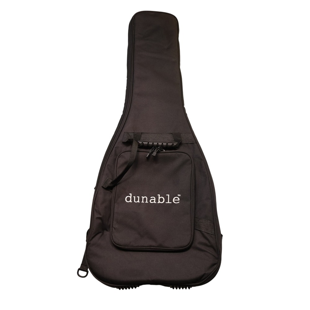 Dunable Unisex OS Electric Guitar Gig Bag Black Padded Backpack Straps